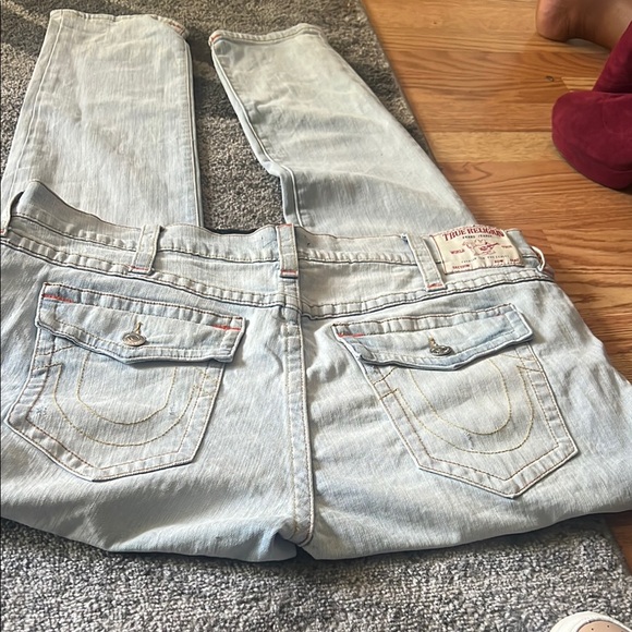 True Religion Other - True Religion Blue Straight Leg Jeans Classic Style